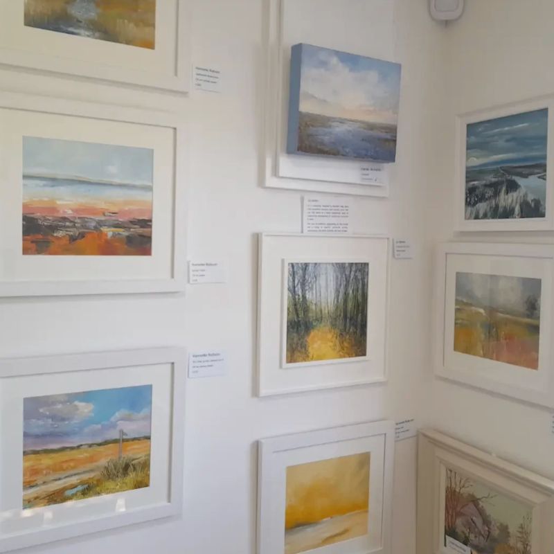 Inside The Garage Studio Gallery Norfolk